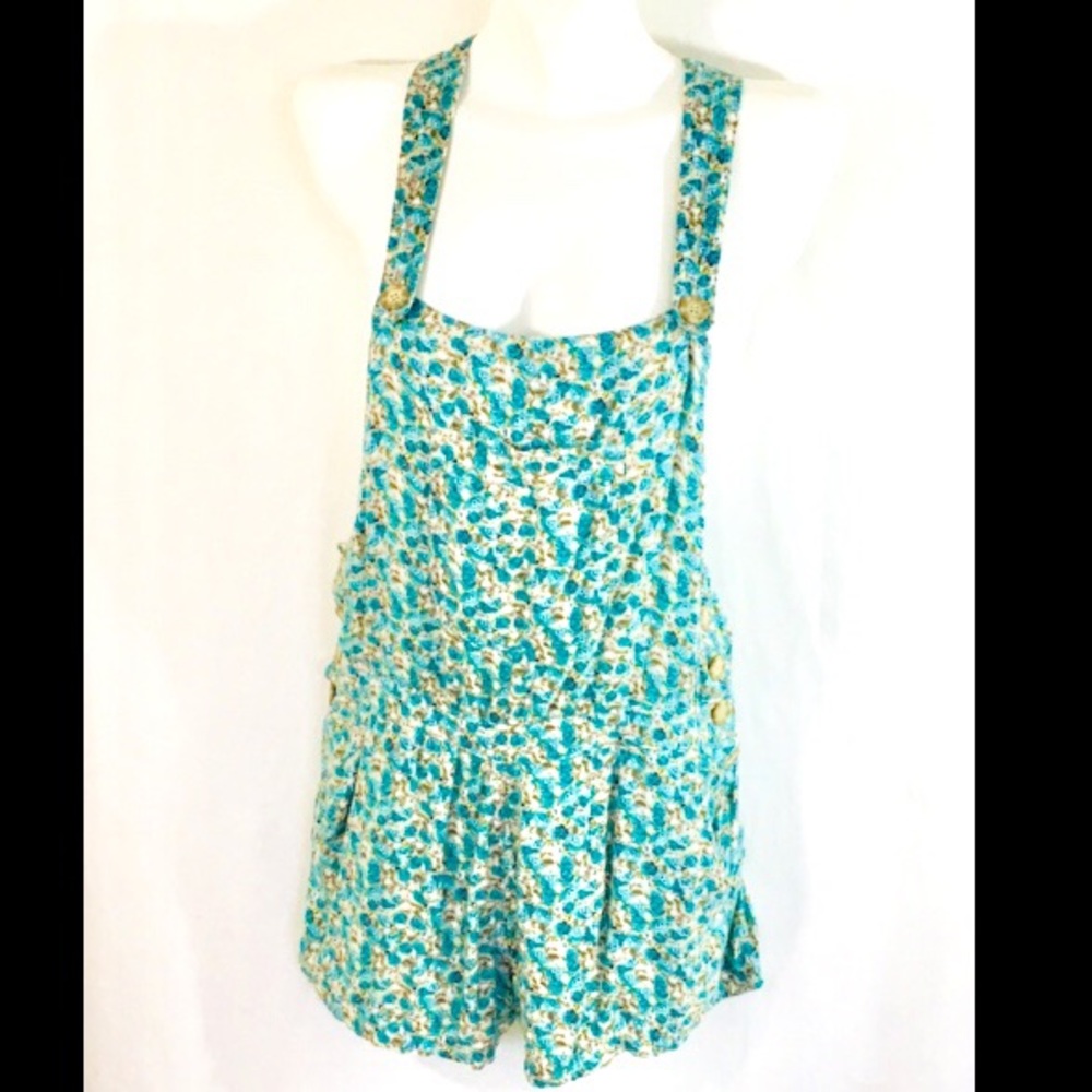 Floral Rayon Romper 5 Pocket